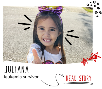 image of Juliana, leukemia survivor