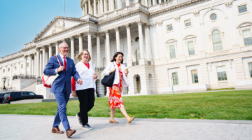 LLS staff and advocates in Washington, D.C.