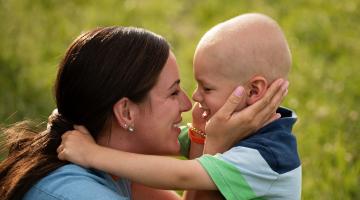 Katie and her son, Phil