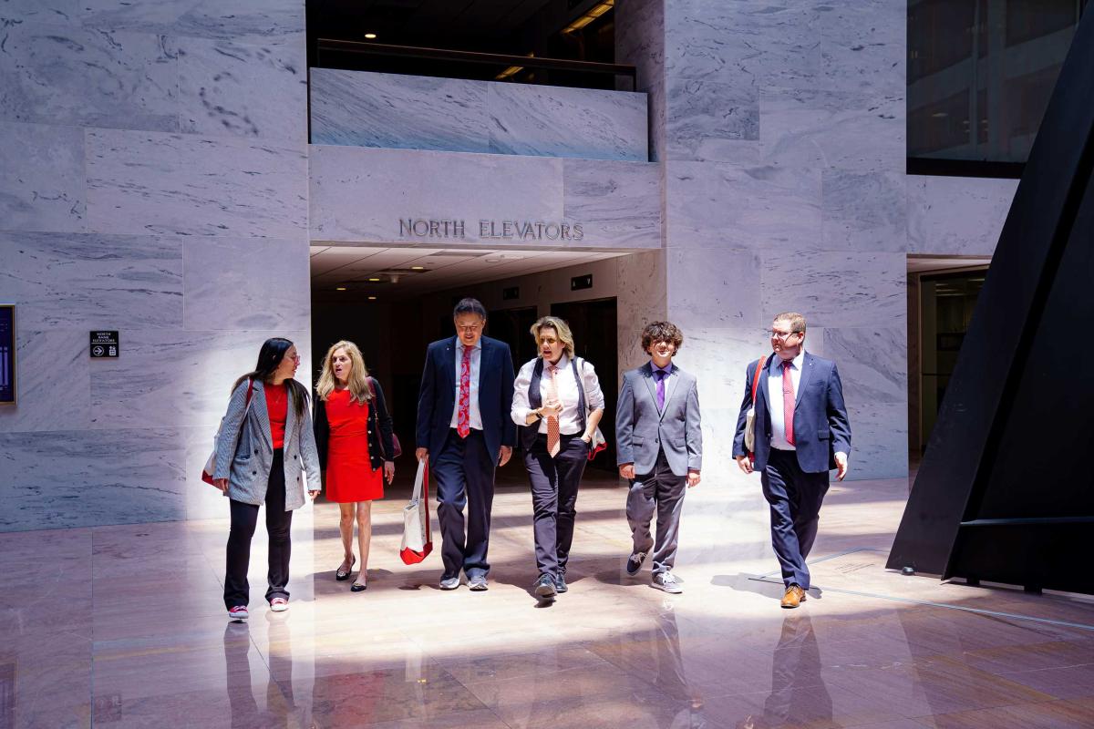 California advocates in Senate office buildings